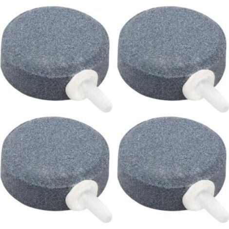 Lot de 4 Pierres Diffuseurs d'Air pour Aquarium, Augmente l'Oxygène, Pour Aquariums, Étangs, Pompe à Air, Accessoires d'Aquariophilie (1/4)