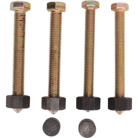 Kit de boulons de retrait de moyeu, outil de roulement de roue 78834 avec écrous de boulons M14 M12 pour camions automobiles, fourgonnettes et camping-cars (1/5)