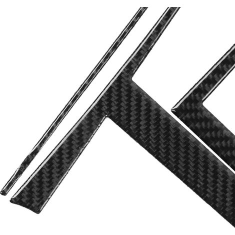 Modifikationen für Toyota Prius 2012-2015: Displaypanel aus Kohlefaser, Zierleistensatz für die B-Seite, 7-teiliges Rechtslenker-Kit. (1/5)