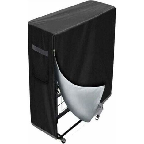 Housse de rangement pour lit pliant réglable étanche anti-poussière housse de protection multifonctions intérieur extérieur housse (1/4)