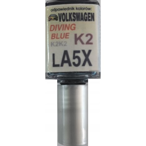 Peinture de retouche VW LA5X K2 bleu plongée pour rayures ARA (1/5)