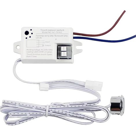 Interrupteur de porte d'armoire 220 V 5 cm support détection (1/5)