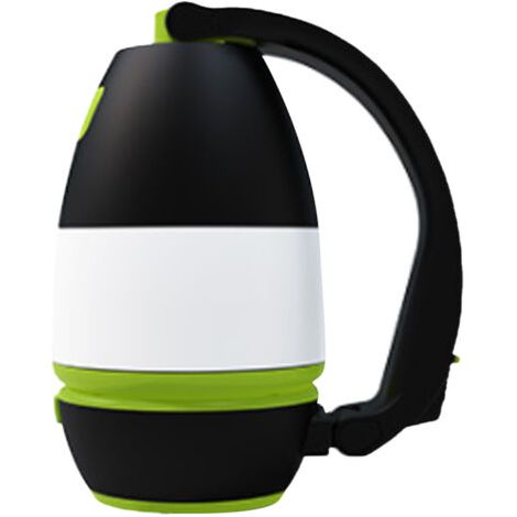 TriplerdirigéLampe torche combinée, lampe de travail et lampe de table à piles, idéale pour le camping et l'éclairage de secours, écologique