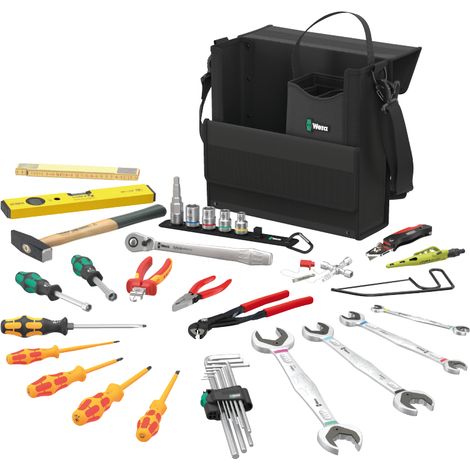 Wera 2go SHK 1 Werkzeugset schwarz für Sanitärinstallationen (1/5)