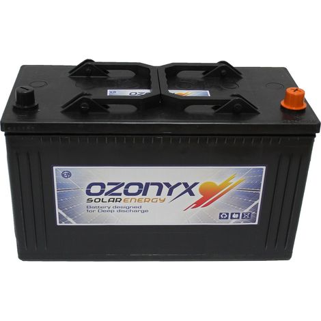 Batería Solar 125Ah OZONYX Solar Abierta