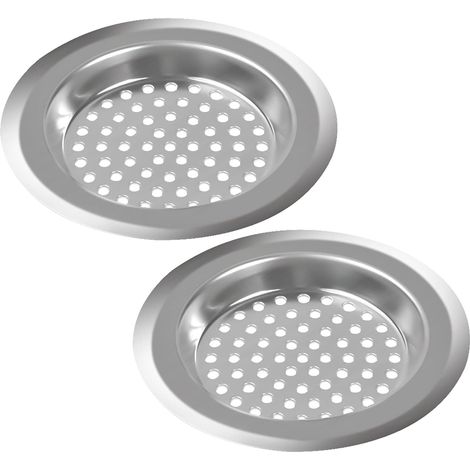 2 Filtres Évier Inoxydable, Pour cuisine salle bain baignoire (1/5)