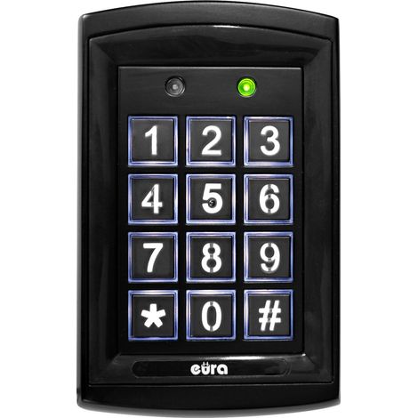 Zahlenschloss eura AC-20C7 schwarz (1/2)