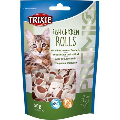 Trixie Rotoli di snack proteici beige 50g