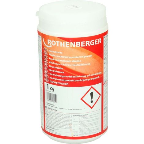 ROTHENBERGER polvere di neutralizzazione 1kg per tutti ROCAL 61115