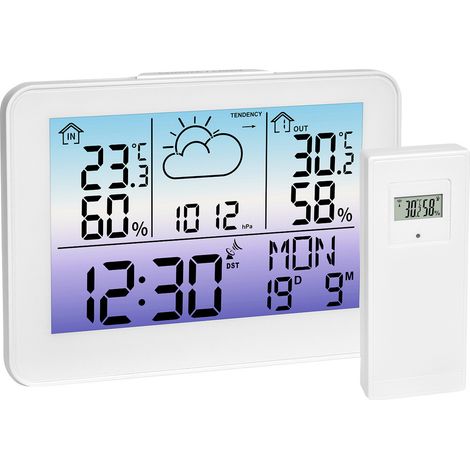 TFA Dostmann METEO SKY 35.1175.02 Funk-Wetterstation Vorhersage für 12 Stunden Anzahl Sensoren max.