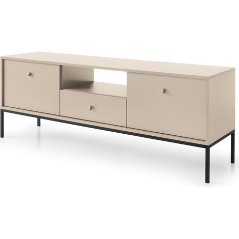 Selsey Meuble TV - MONNE - couleur beige, vintage (1/5)