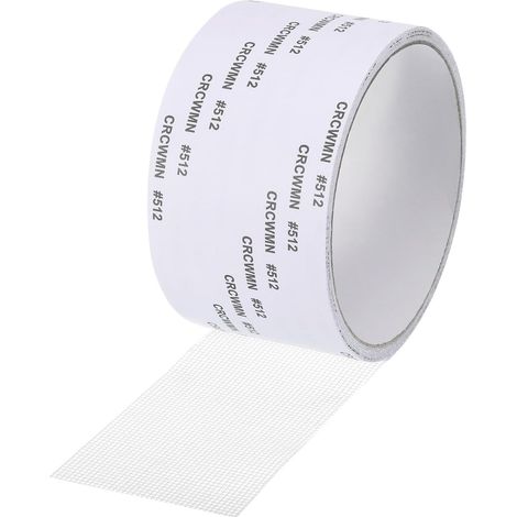 Kit de réparation d'écran fenêtre, bande fenêtre 1.97" x 6.56FT(79") d'image blanc pour ou maison (1/5)