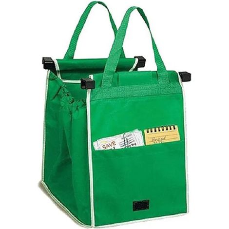 Sac à provisions pour supermarché, fourre-tout épais écologique, sacs à main de grande capacité, sac pliable et réutilisable pour femmes 1 pièce