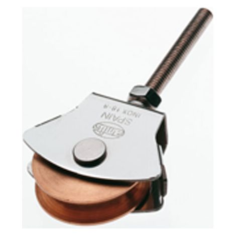 POLEA TENDEDERO CON TORNILLO INOX MODELO 23