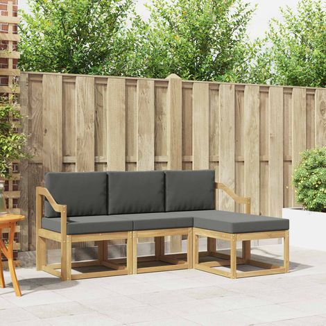 vidaXL Outdoor-Sofagarnitur 4 pcs (1/5)