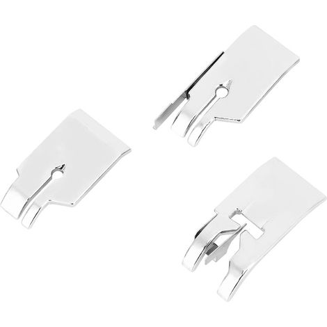Lot de 3 pieds de quilting 1/4 po pour jointure de bord, pour machine à coudre industrielle (1/5)