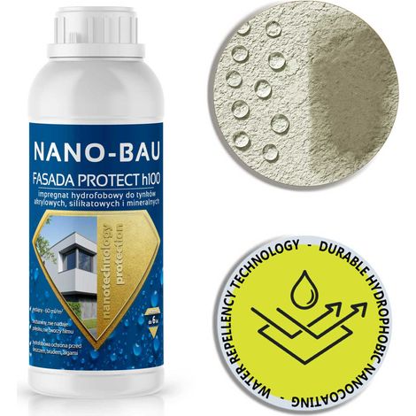 NANO-BAU FACADE PROTECT H100 impregnación para yesos 5L