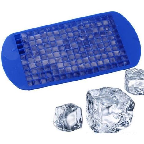 1 Moule à glaçons, 160 cavités, silicone flexible, 24x12x1 cm, résistant -40 à 240 degrés, pour bar hôtel restaurant maison (1/4)