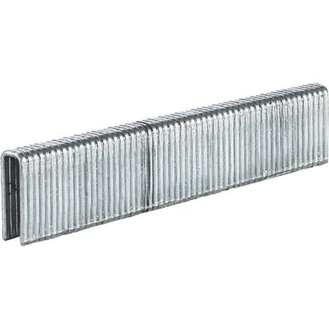 Einhell – Agrafes pour agrafeuse portative 5,7x16mm – Lot de 3000 agrafes en acier galvanisé – Résistantes à la corrosion – Pour travaux de rénovation