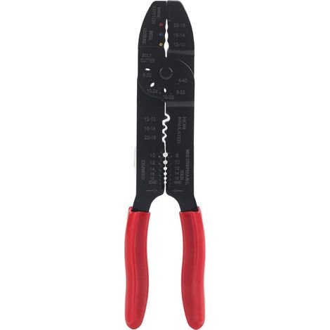 Crimper Pliers Multi-Function Manal Wire Terminal Hand Crimping Tools Cable Clamp HS-313 (1/5)
