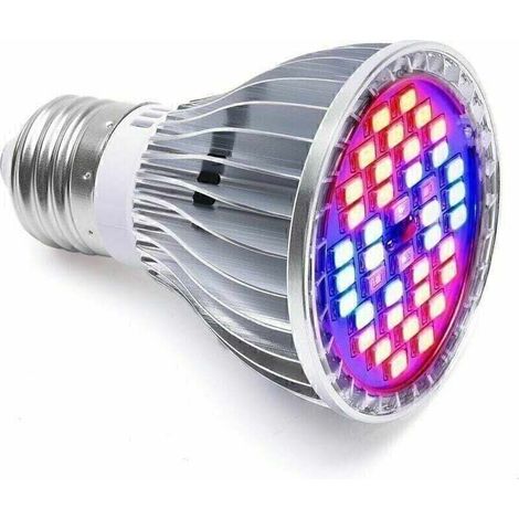 30W 40LED Élèvent La Lumière Ampoule - à Spectre Complet E27 LED Plante Ampoule pour，7 Longueur d'Onde -Applicable à Les Plantes D'intérieur, Serres, Jardins, Hydroponie, Aquarium (1/5)
