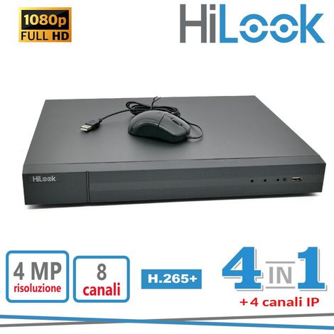 DVR 8CH+4IP 6MP 5IN1 H.265+ MOTION DETECTION 2.0