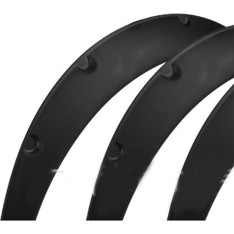 Autocollant de protection pour passage de roue, élargisseur d'ailes, protection universelle pour automobile type 2 (1/4)
