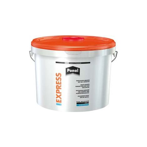 Colla per legno Express 10kg EN 204: D1,D2 Secchio