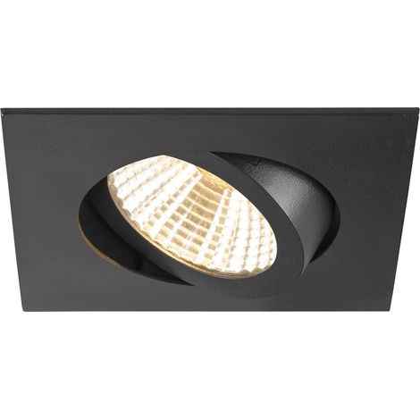 Spot encastré NEW TRIA® UNIVERSAL 68 intérieur carré noir LED 86W - SLV - 1007438