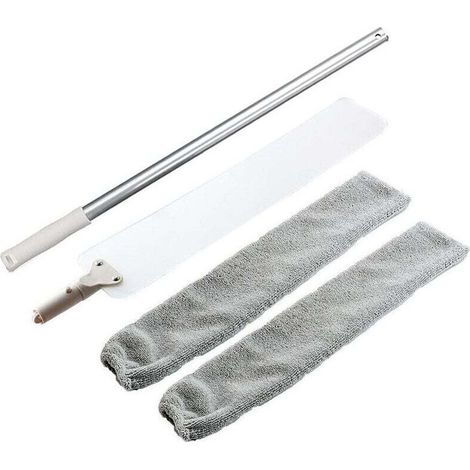 Ausziehbare Spaltreinigungsbürste, Staubbürste mit extra langem Griff, verstellbarer Wischmopp, Kehrreinigungs-Staubwedel für Betten mit hohen Decken