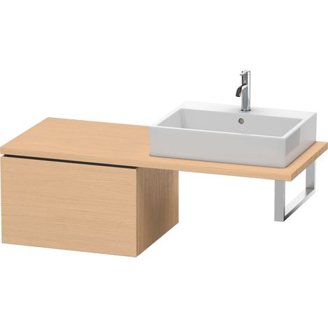 Duravit L-Cube Meuble bas pour console, 1 tiroir, 620x400x547mm,