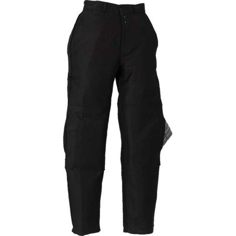 Pantalon de travail MOLINEL CHARPN10PGNOI.52 T52 Noir 100% Moleskine 410 g/m² (1/3)