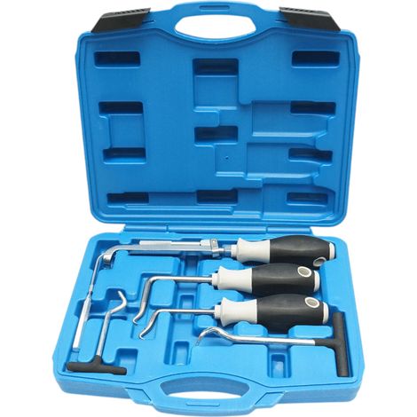 Kit ganci per estrazione guarnizioni, paraoli, o-ring 6 pezzi Breckner Germany