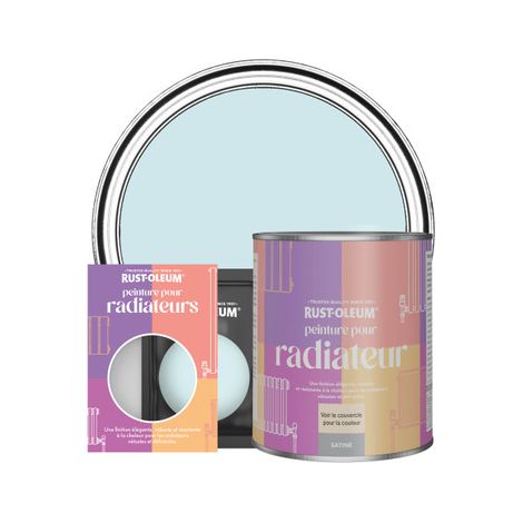 Peinture pour Radiateur, Finition Satinée - Eucalyptus (1/3)