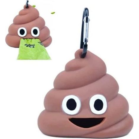 Distributeur de sacs à déchets - MARQUE - 1 Morceau - Silicone - Métal - Durable et réutilisable (1/4)