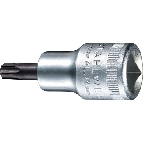 Punta TORX Stahlwille de cromo 55 mm ergonómica
