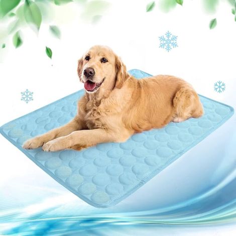 Tapis Rafraîchissant pour Chien et Chat, Idéal pour l’Été, pour Voiture, Salon ou Canapé. Imperméable et Antidérapant. (1/5)