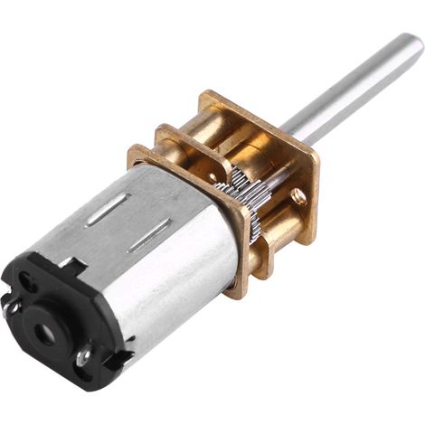 12-V-Gleichstrom-Getriebemotor mit langer Abtriebswelle, 2000 U/min, Drehzahlminderer