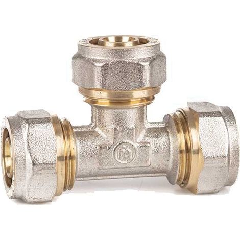 Raccordo a "t" a stringere per multistrato : Diametro - 20X20X20, Spessore - 2MM