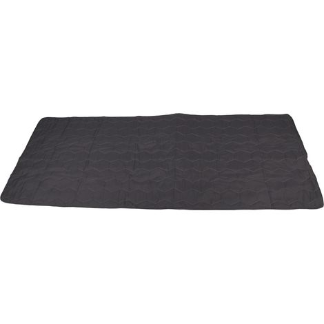 Protège-matelas imperméable, gris foncé, antidérapant, motif nid d'abeille, grande taille, lavable, housse de matelas, housse de canapé, 76 x 178 cm (1/5)