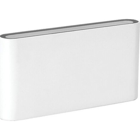 Applique LED extérieure 2x6 W 600 lm 4000K IP54 blanc - ASLO
