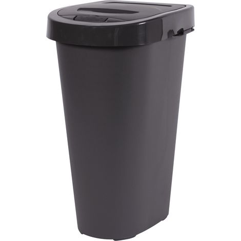 Cubo de basura Tri-home 25 litros Gris Antracita - Eda