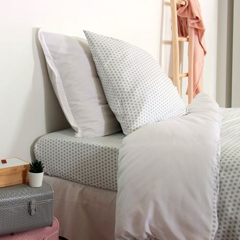 Parure de lit microfibre POIS 260x240 cm (1/5)