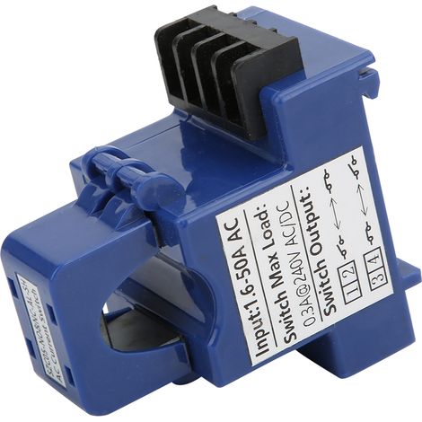 Wechselstrom-Schaltwandler NO NC AC 1,6–50 A Eingang 0,3 A bei 240 V AC/DC SZC05 NO&NC AL-SH (1/5)