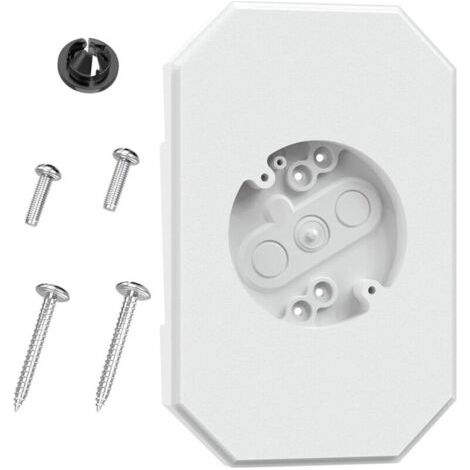 Ensemble de blocs de montage électriques résistants aux intempéries pour revêtement extérieur de 1,27 cm et vinyles de 10,2 cm, kit de montage facile à installer
