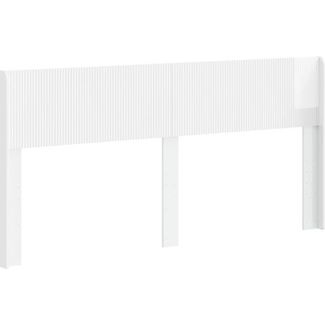 Maison Exclusive - Testiera Letto Bianco Lucido PB (1/5)