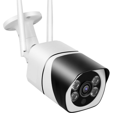 Caméra de sécurité extérieure étanche IP66 WiFi IP IR Bullet 1080P, 100-240 V (UE)