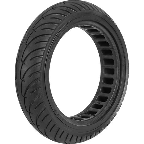 Pneus accessoires pour trottinette, pneus pour draisienne, pneus noirs pleins de 8,5 pouces avec perforations intérieures, épaissis et résistants à l'usure. (1/5)