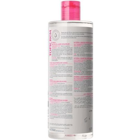 Topicrem hydra+ eau micellaire douceur 400ml (1/2)