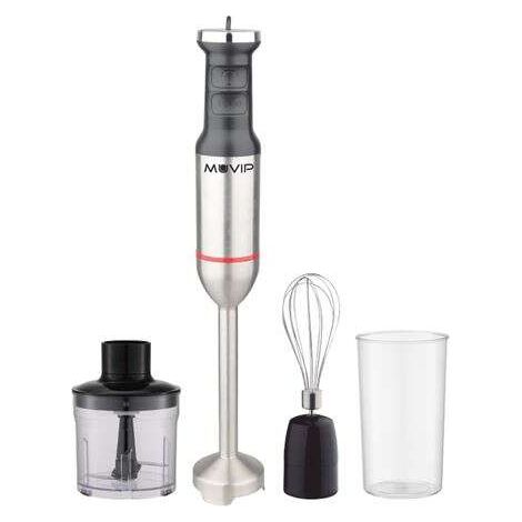 Muvip Stabmixer Stabmixer Edelstahl 1700w + Zubehör